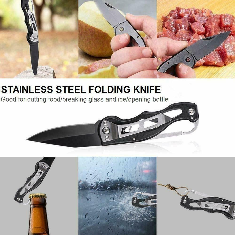 14 in 1 Outdoor Emergency Survival And Safety Gear Kit Camping - giftsforintroverts.com