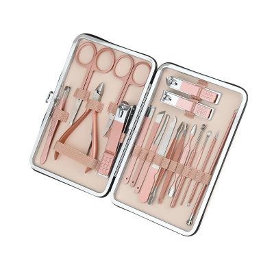 18 In 1 Lovely Lady DIY Manicure Pedicure Tool Set - giftsforintroverts.com