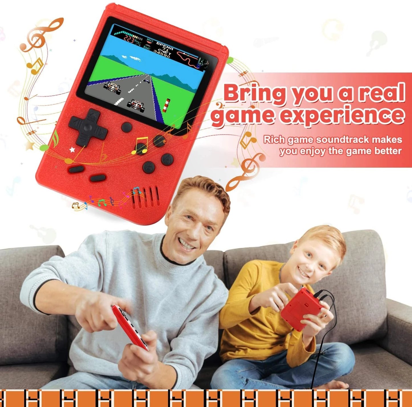 3.0 Inch Retro Portable Mini Handheld Video Game Console - giftsforintroverts.com