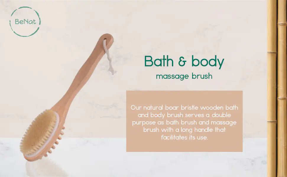Bath & Body Massage Brush - introvertgiftboxes.com
