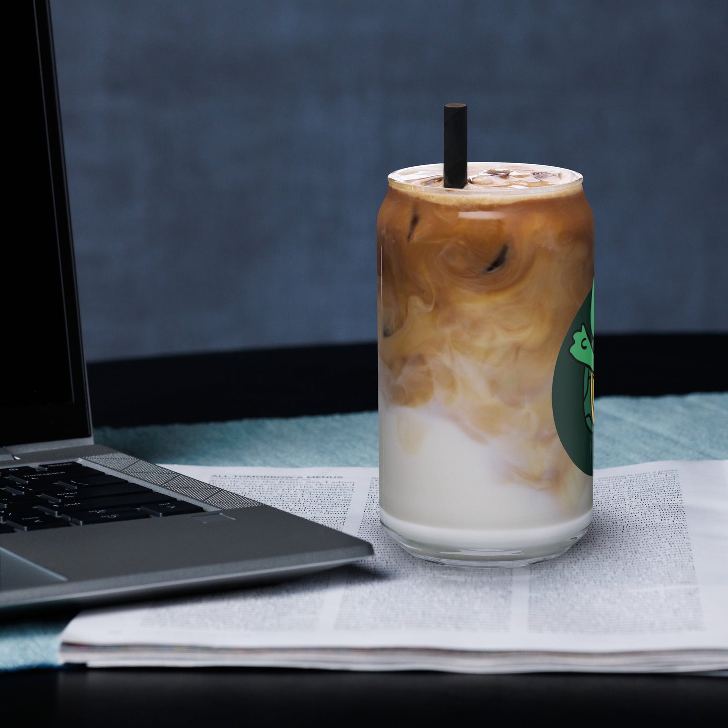 Can You Leave me Alone Can - Shaped Glass - introvertgiftboxes.com