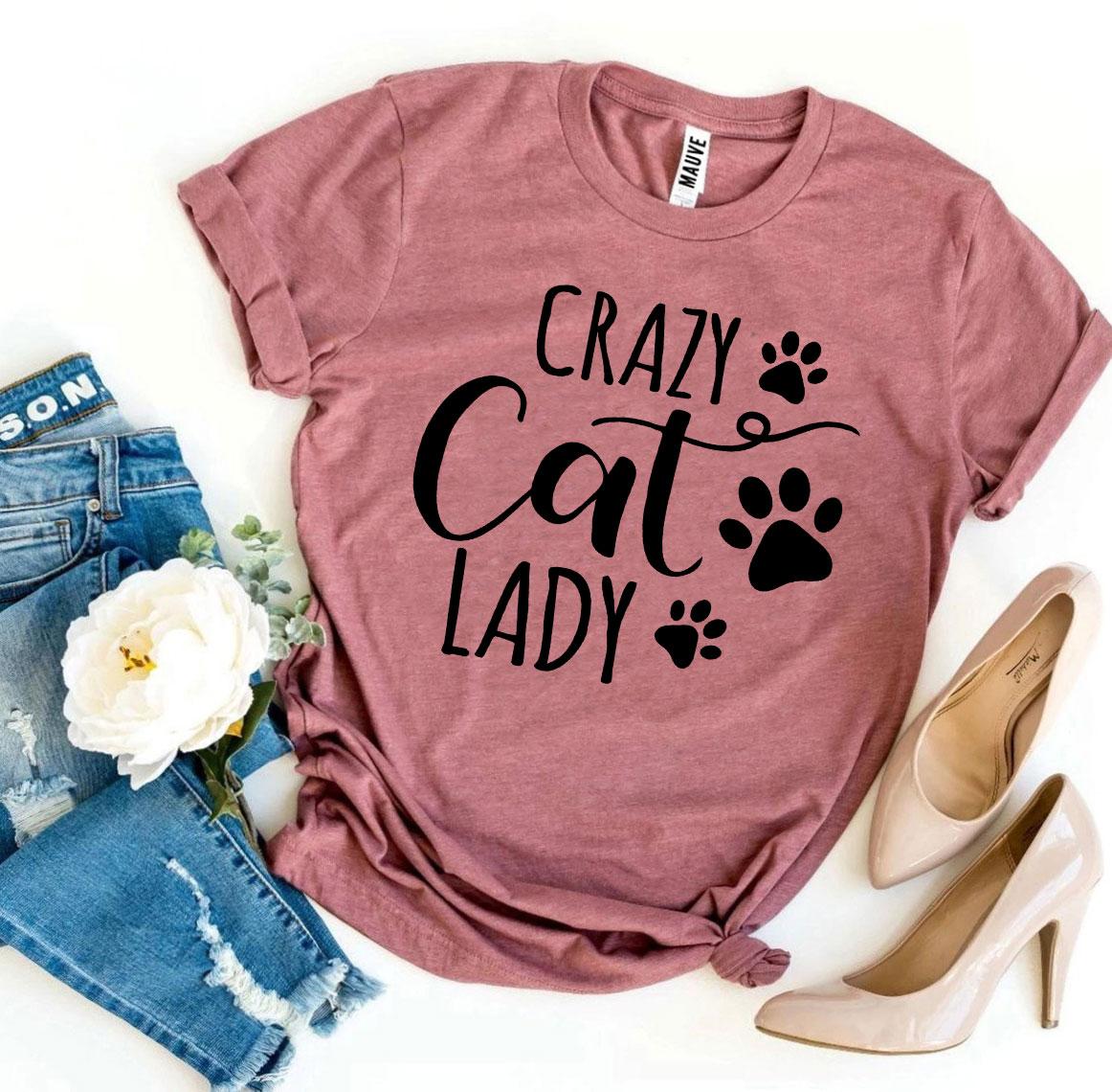 Crazy Cat Lady T-shirt - giftsforintroverts.com