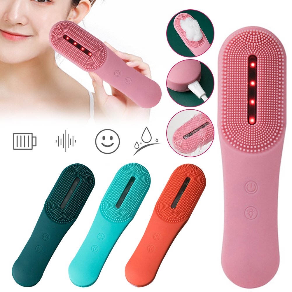 Deep Cleansing Exfoliating Removing Electric Facial Cleansing Brush - giftsforintroverts.com