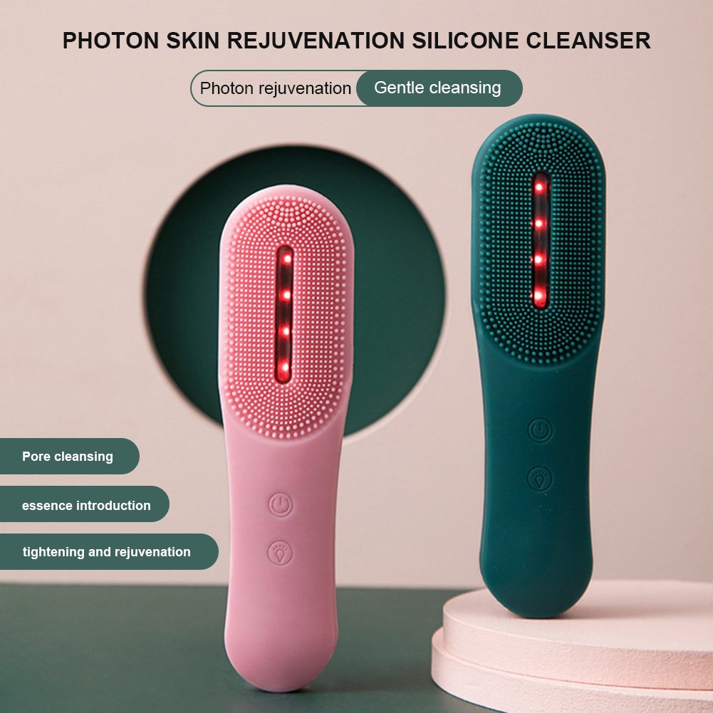 Deep Cleansing Exfoliating Removing Electric Facial Cleansing Brush - giftsforintroverts.com