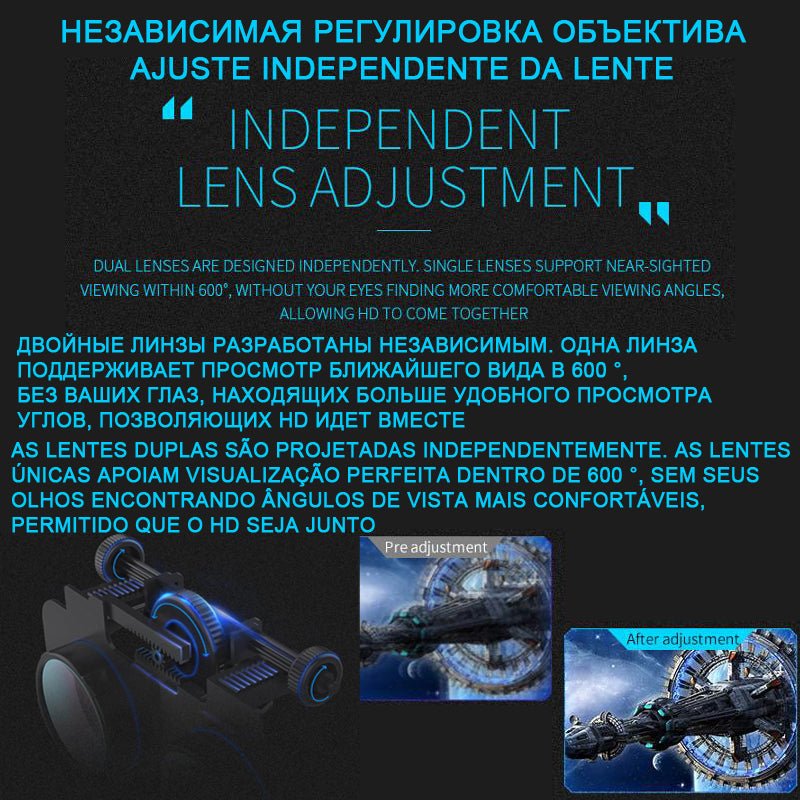 Dragon Magic G6 VR Gaming Stereo 3D Headset - giftsforintroverts.com