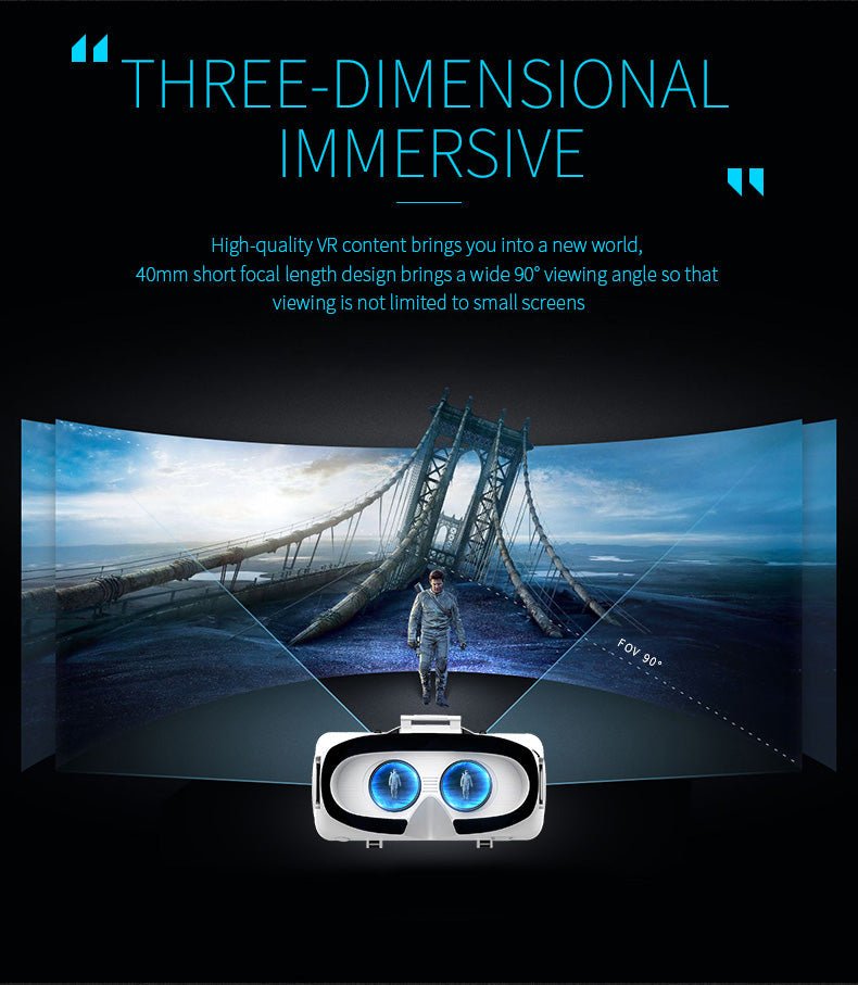 Dragon Magic G6 VR Gaming Stereo 3D Headset - giftsforintroverts.com