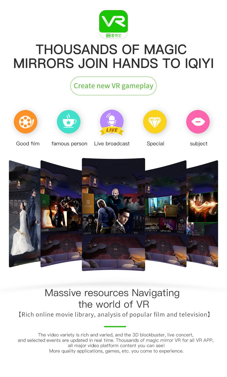 Dragon Magic G6 VR Gaming Stereo 3D Headset - giftsforintroverts.com