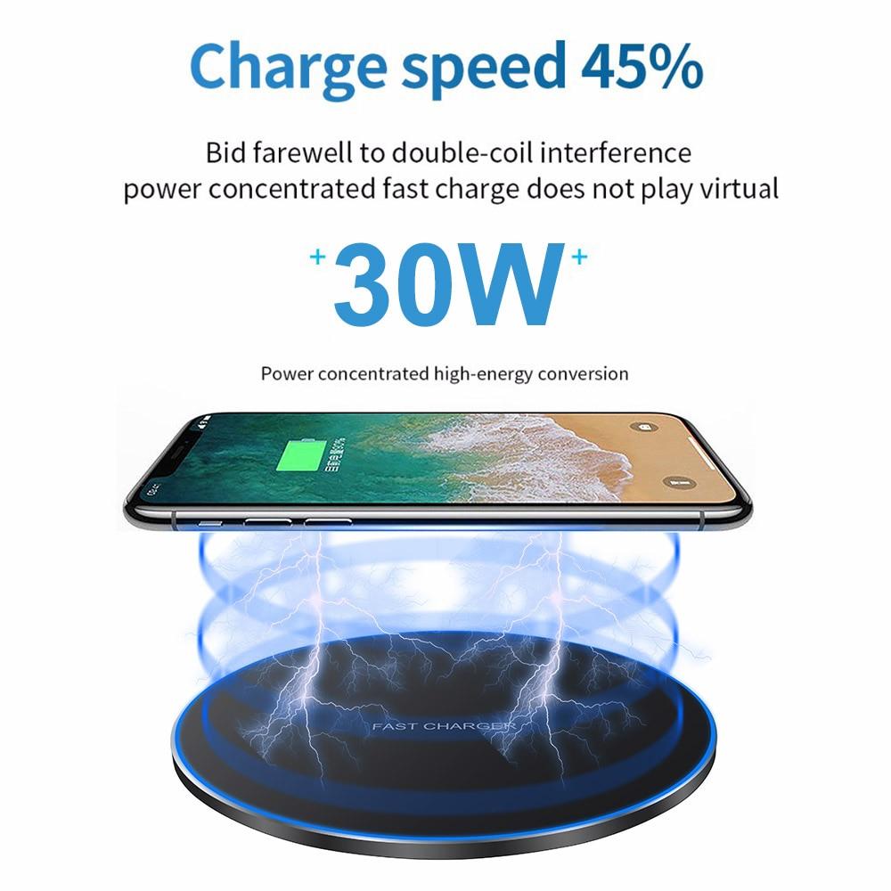 Dragon W9 30W Wireless Charging Pad - giftsforintroverts.com