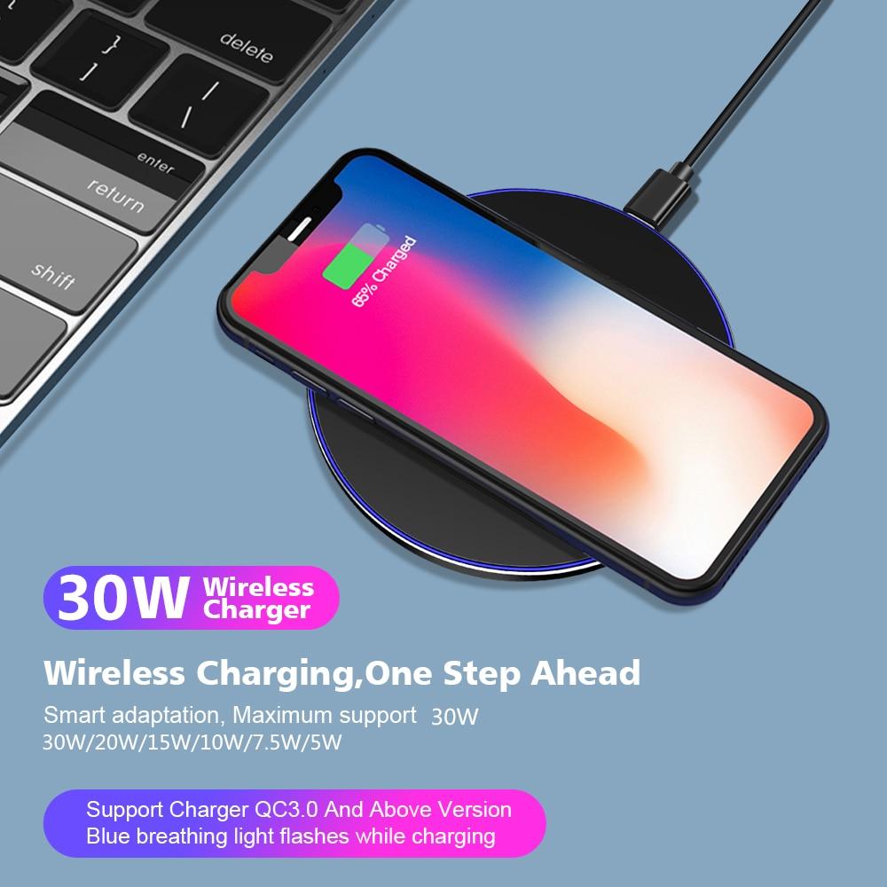 Dragon W9 30W Wireless Charging Pad - giftsforintroverts.com