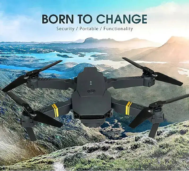 Foldable Quadcopter Drone 720P/1080P/4k HD RC - introvertgiftboxes.com