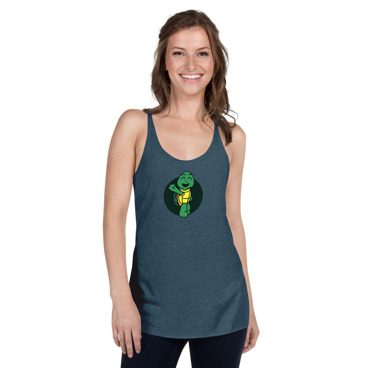 Introvert Turtle Women's Racerback Tank - giftsforintroverts.com