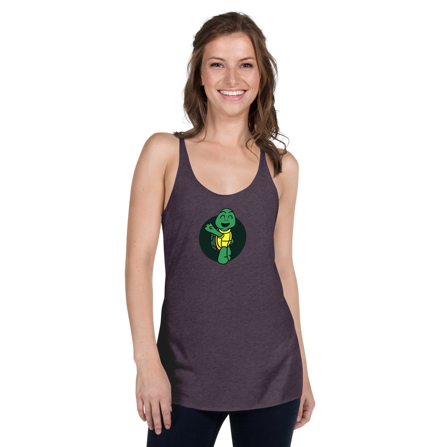 Introvert Turtle Women's Racerback Tank - giftsforintroverts.com