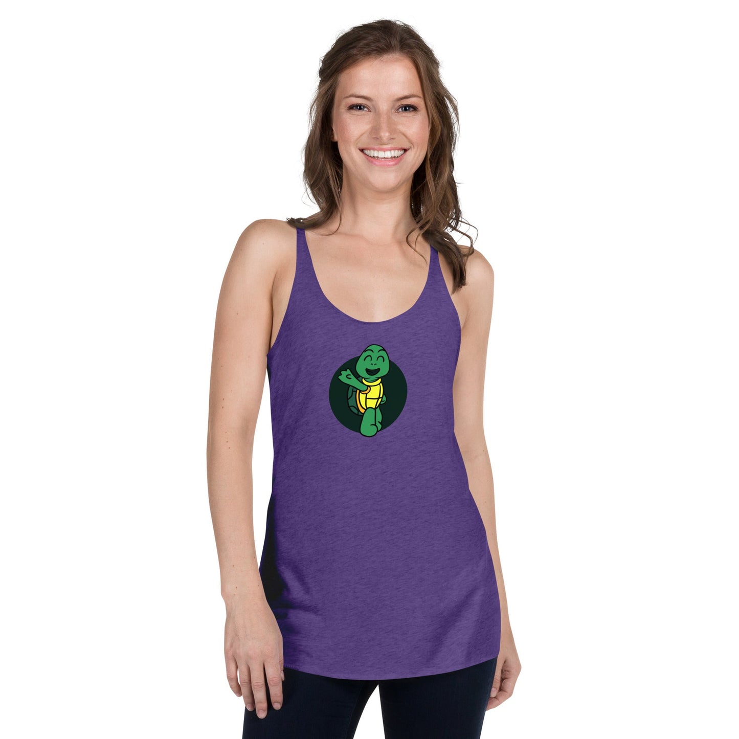 Introvert Turtle Women's Racerback Tank - giftsforintroverts.com