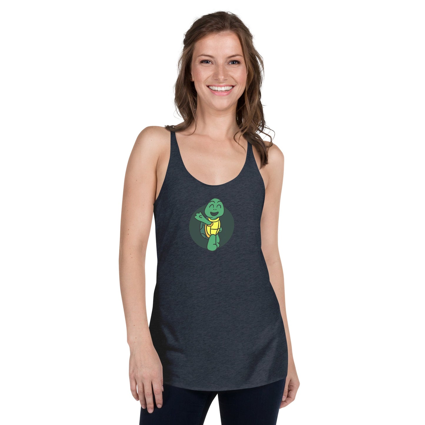 Introvert Turtle Women's Racerback Tank - giftsforintroverts.com