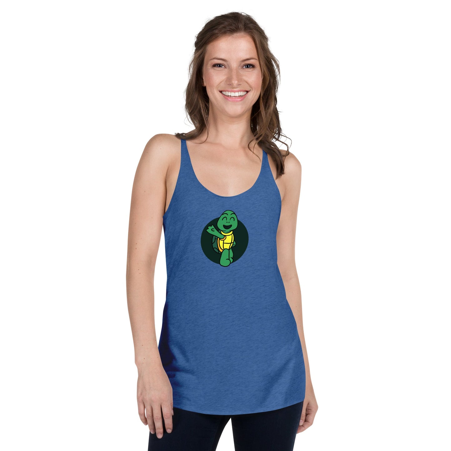 Introvert Turtle Women's Racerback Tank - giftsforintroverts.com