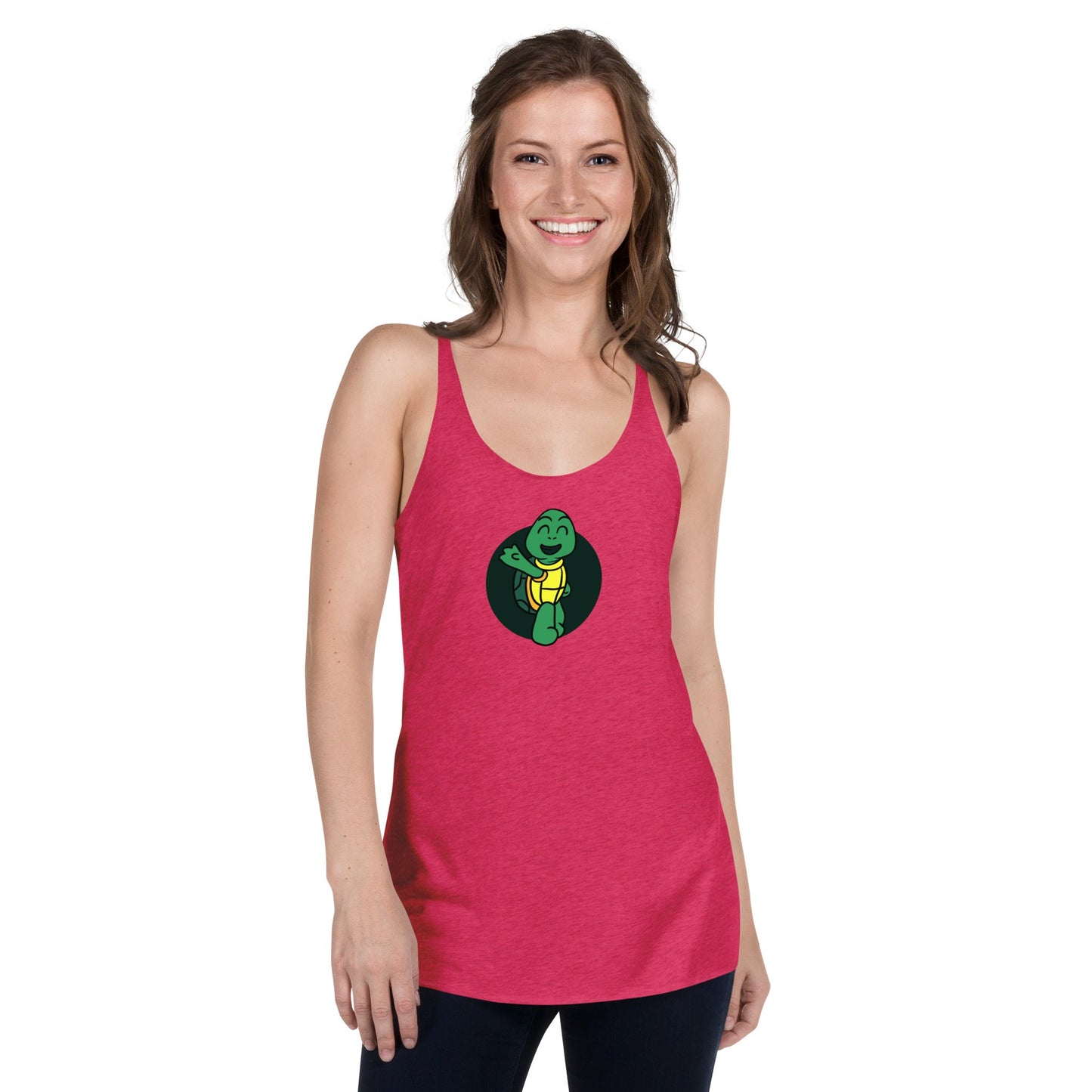 Introvert Turtle Women's Racerback Tank - giftsforintroverts.com