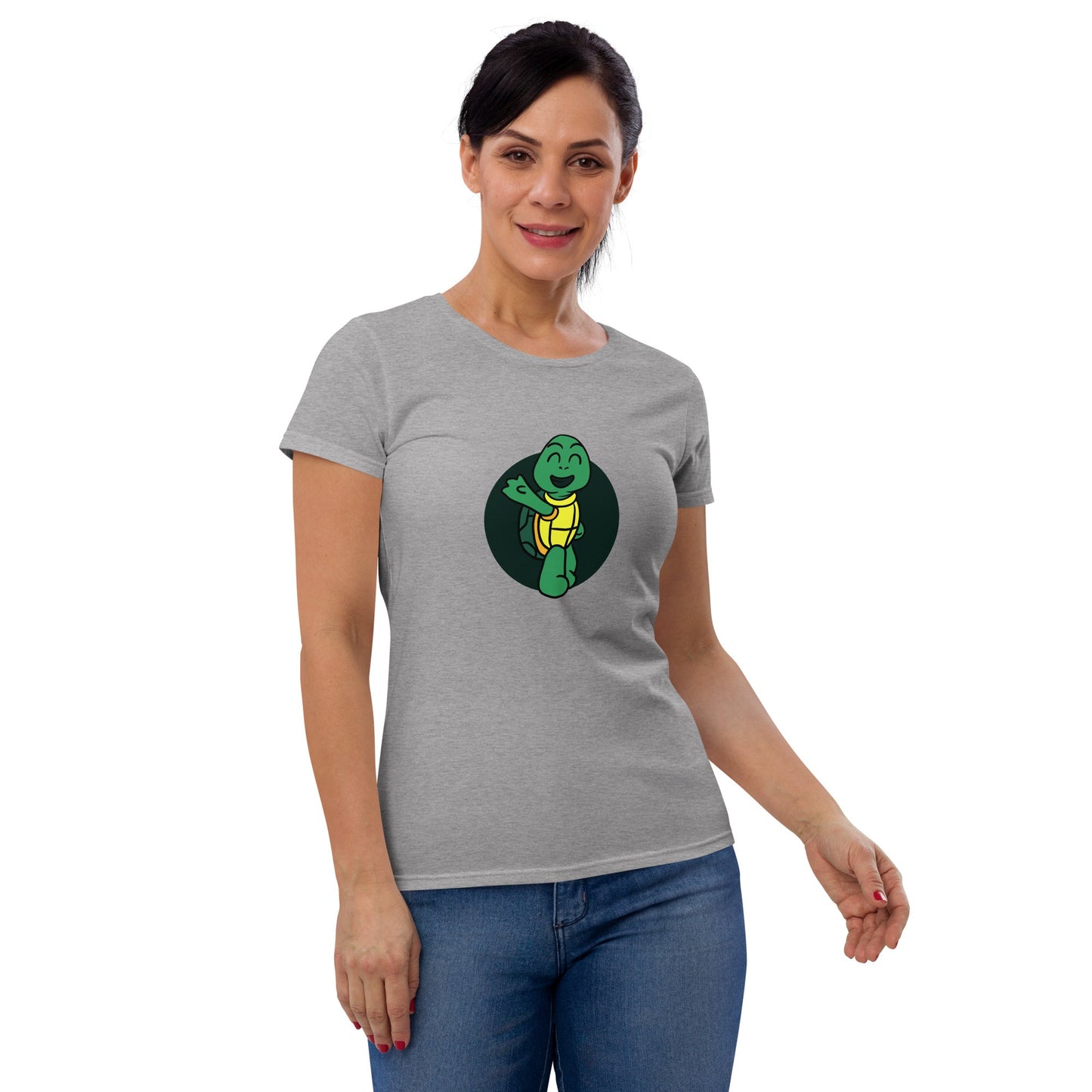 Introvert Turtle Women's Short Sleeve T-shirt - introvertgiftboxes.com
