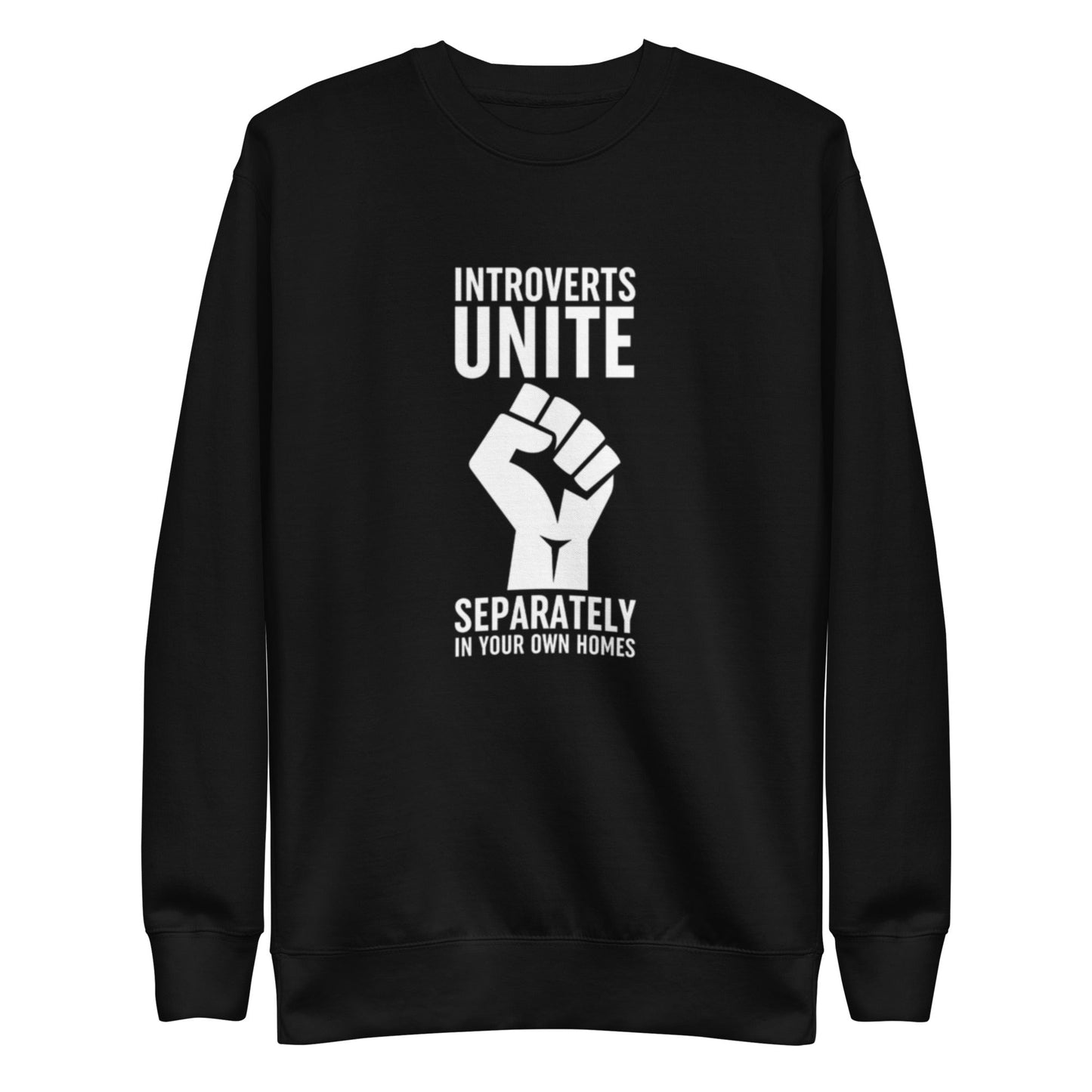 "Introverts Unite!" Unisex Sweatshirt - giftsforintroverts.com