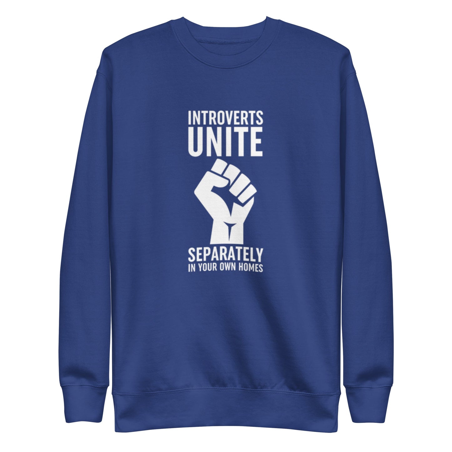"Introverts Unite!" Unisex Sweatshirt - giftsforintroverts.com