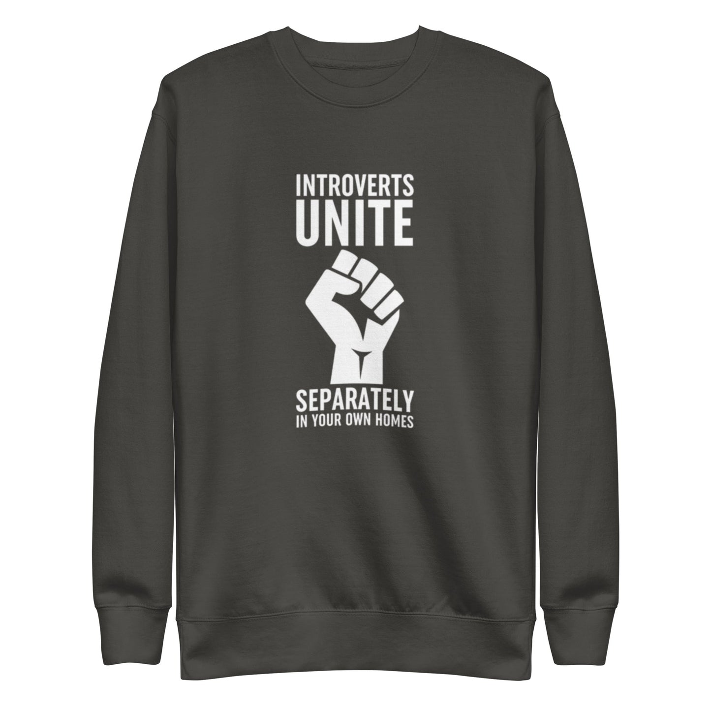 "Introverts Unite!" Unisex Sweatshirt - giftsforintroverts.com