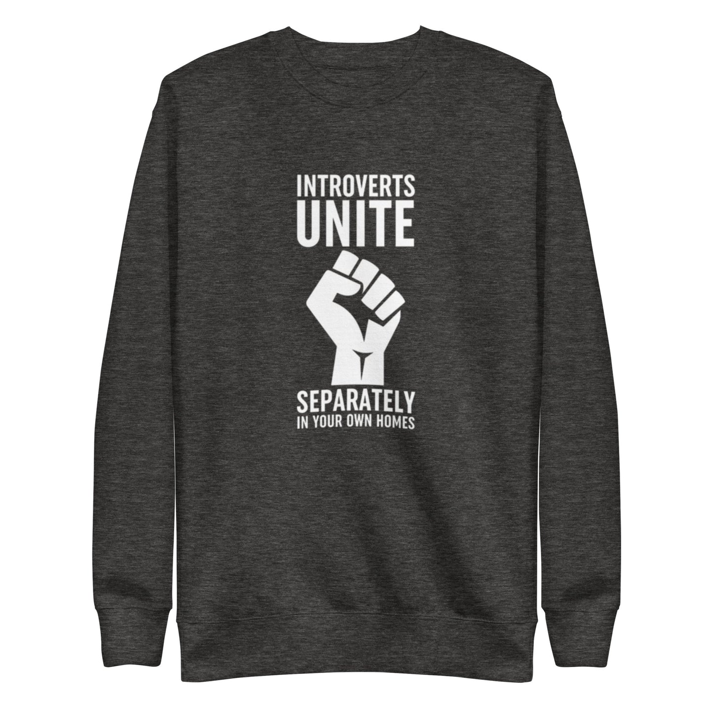 "Introverts Unite!" Unisex Sweatshirt - giftsforintroverts.com