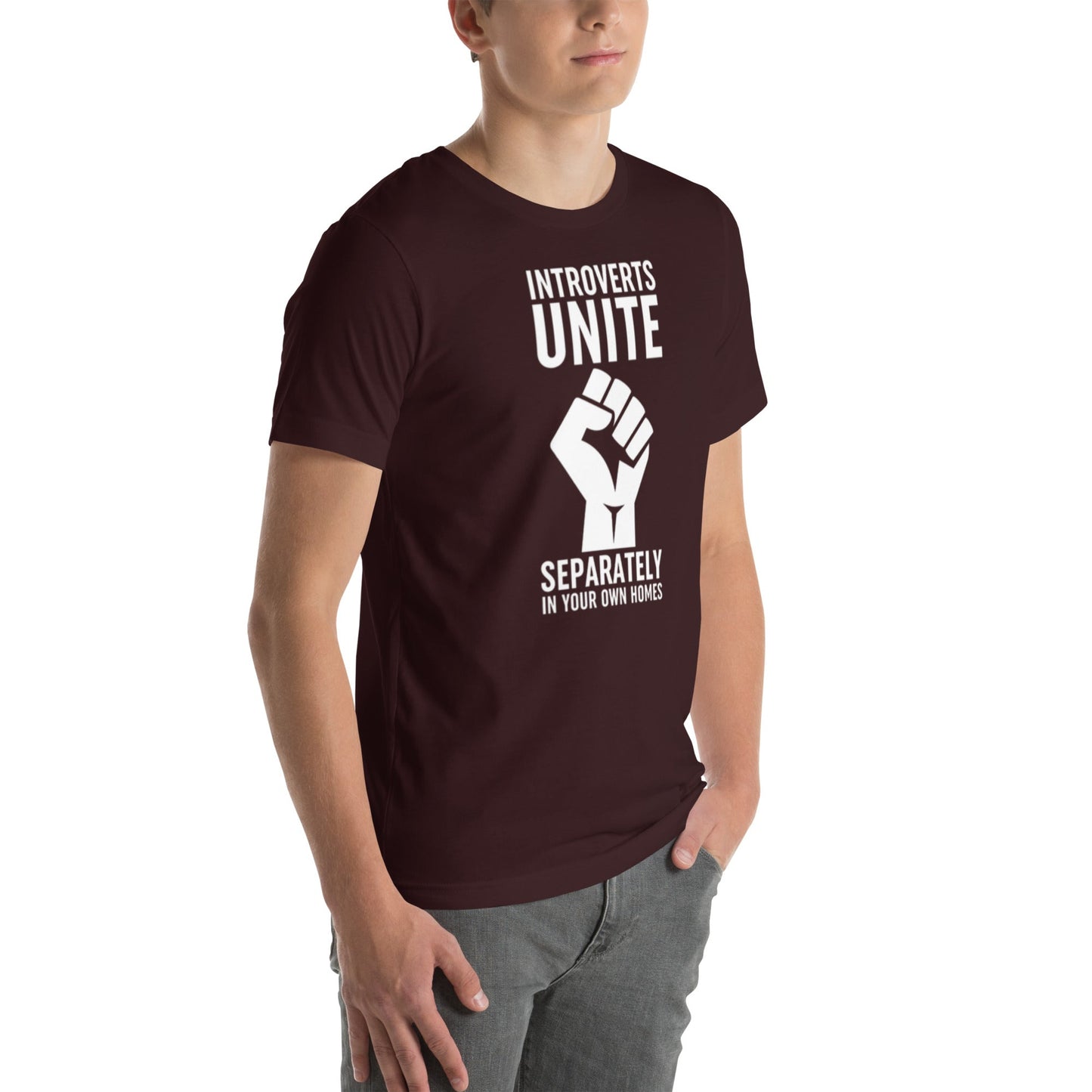 Men's "Introverts Unite!" T-Shirt - giftsforintroverts.com