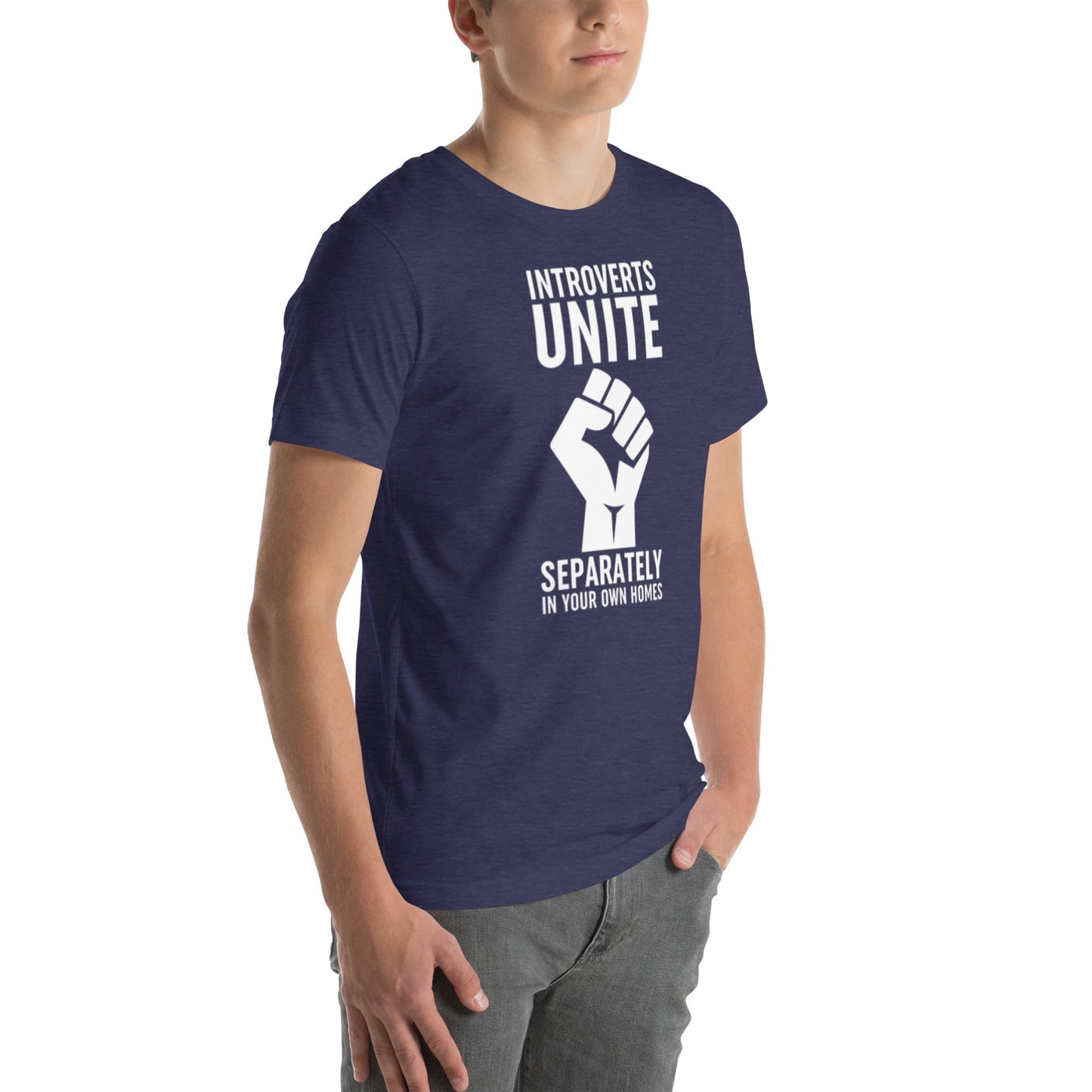 Men's "Introverts Unite!" T-Shirt - giftsforintroverts.com