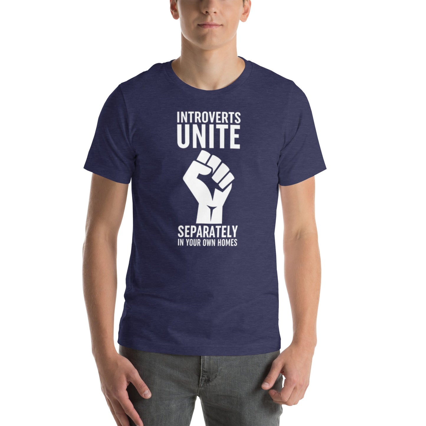 Men's "Introverts Unite!" T-Shirt - giftsforintroverts.com