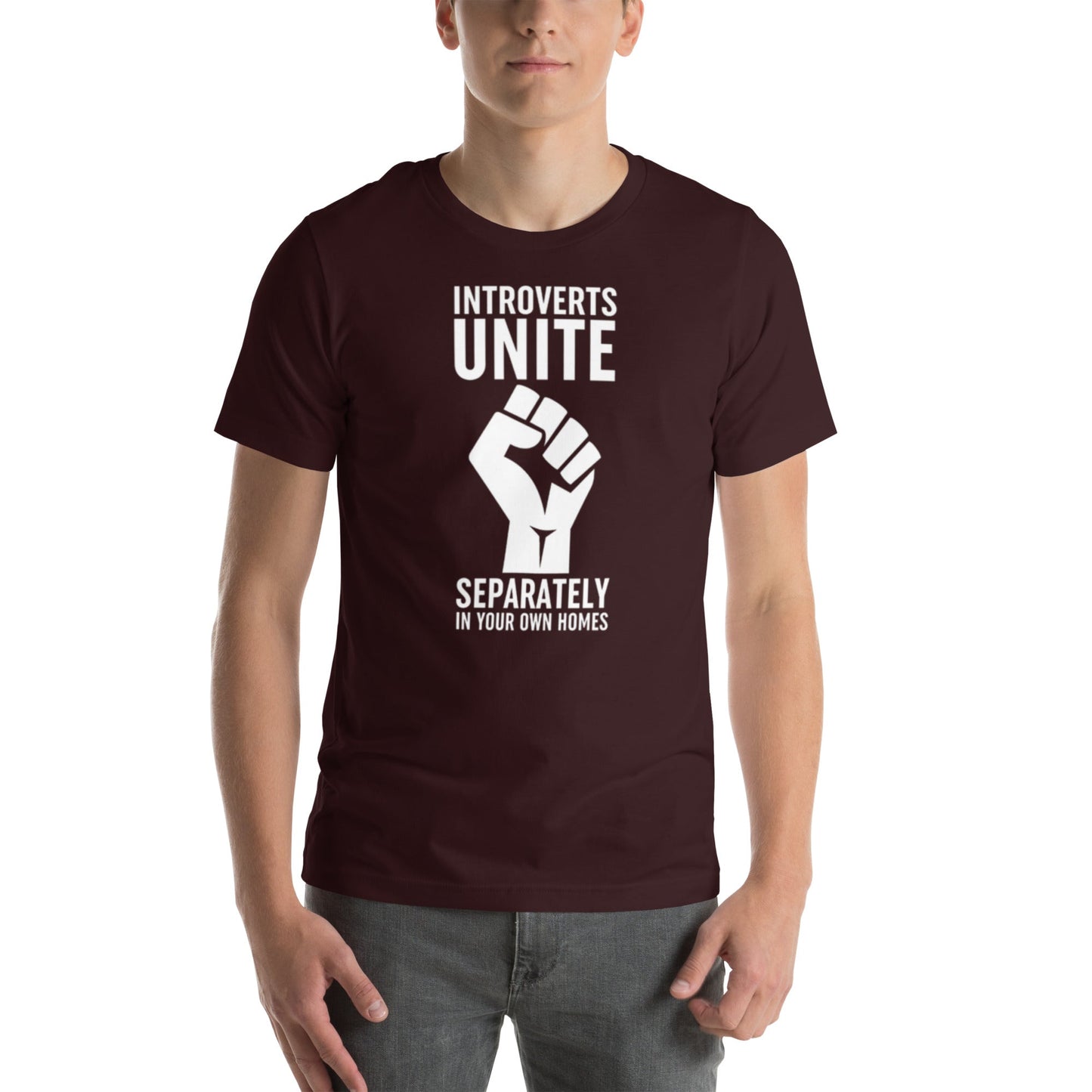 Men's "Introverts Unite!" T-Shirt - giftsforintroverts.com