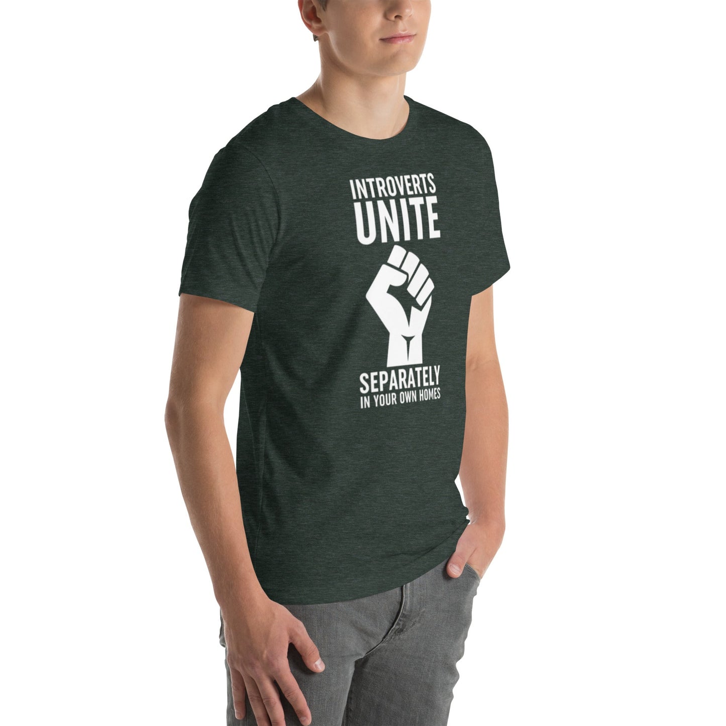 Men's "Introverts Unite!" T-Shirt - giftsforintroverts.com