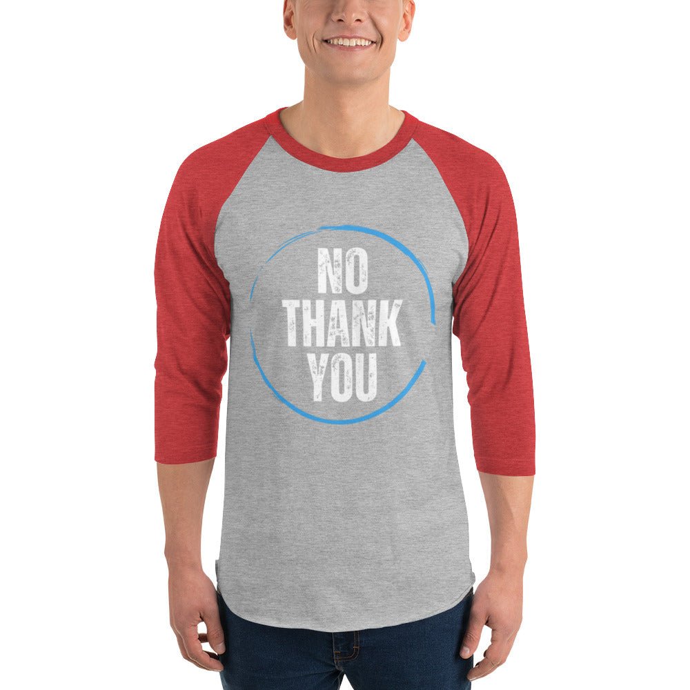 Men's "No Thank You" T-Shirt - introvertgiftboxes.com