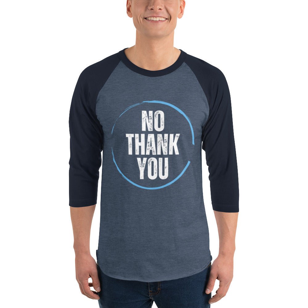Men's "No Thank You" T-Shirt - introvertgiftboxes.com