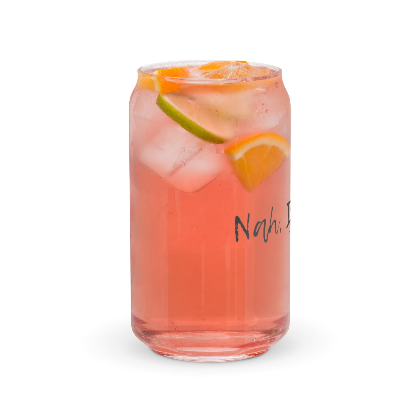 "Nah I'm Good" Can - shaped Glass - giftsforintroverts.com