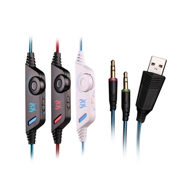 Ninja Dragon Stealth G21Z LED Vibration Gaming Headphone with - giftsforintroverts.com