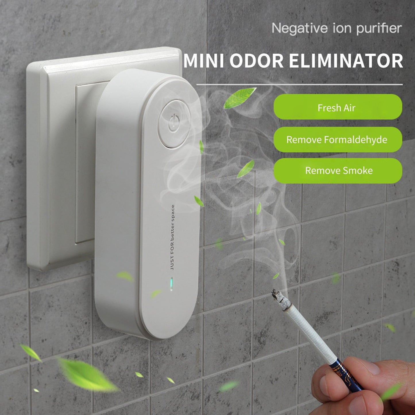 Plug In Air Purifier Mini Eliminator Freshener Air Cleaner - giftsforintroverts.com