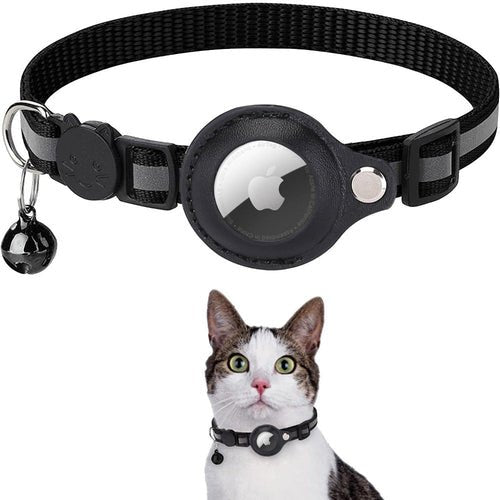 Reflective Airtag Case Collar for Cats and Dogs - giftsforintroverts.com