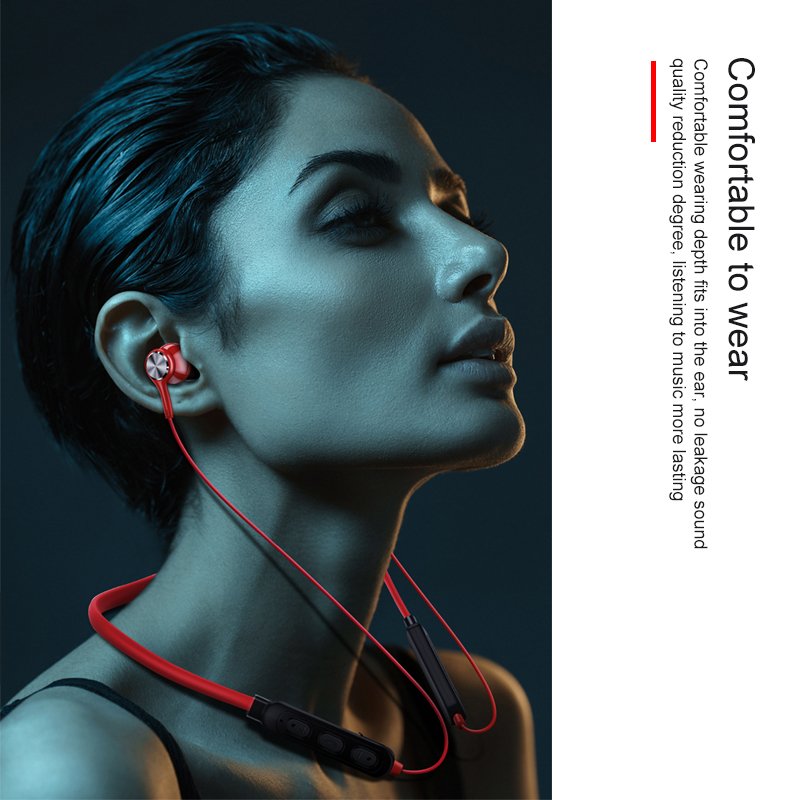 Sport Neckband Bluetooth Earphone Magnetic Wireless Headphones - giftsforintroverts.com