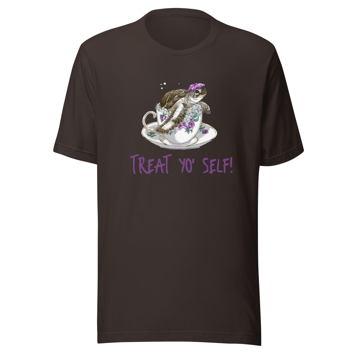 "Treat Yo' Self" Men's T-shirt - giftsforintroverts.com