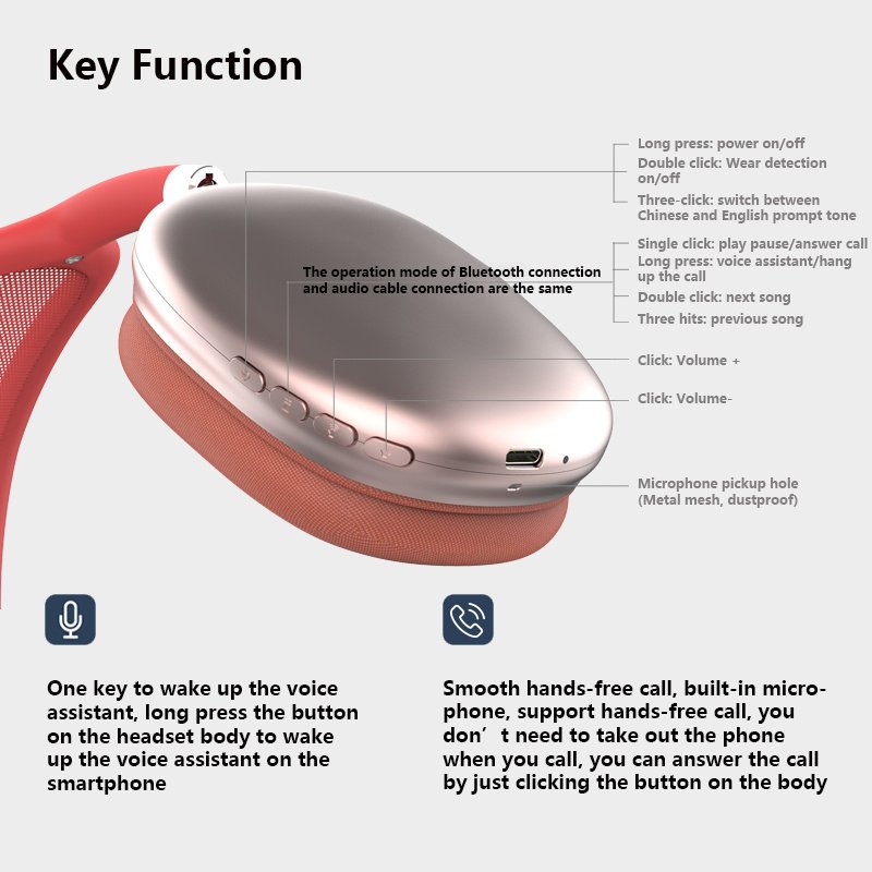 Wireless Sport Bluetooth Headphones with in Ear Detect Function - giftsforintroverts.com