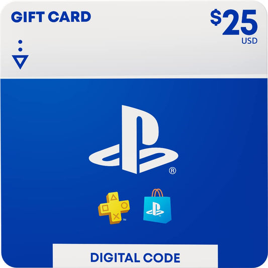 $25 PlayStation Store Gift Card [Digital Code] - introvertgiftboxes.com