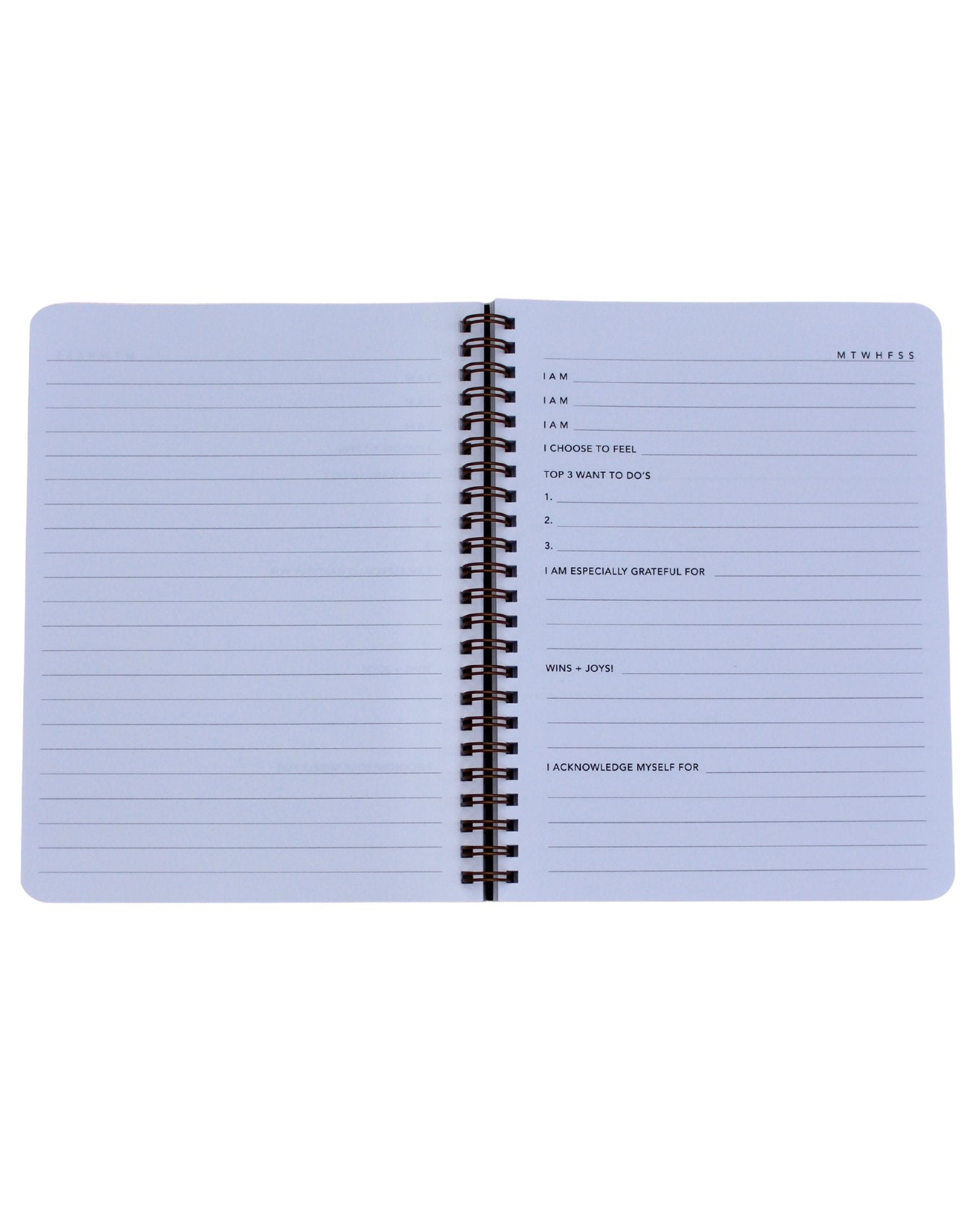 Daily Intentions, Connection, Reflection Jounal - giftsforintroverts.com