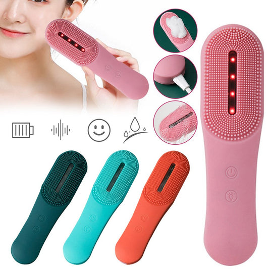 Deep Cleansing Exfoliating Removing Electric Facial Cleansing Brush - giftsforintroverts.com
