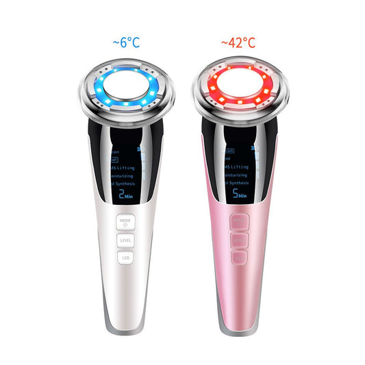 Facial Massager Ultrasonic Vibration Wrinkle Remover Anti - Ageing - giftsforintroverts.com