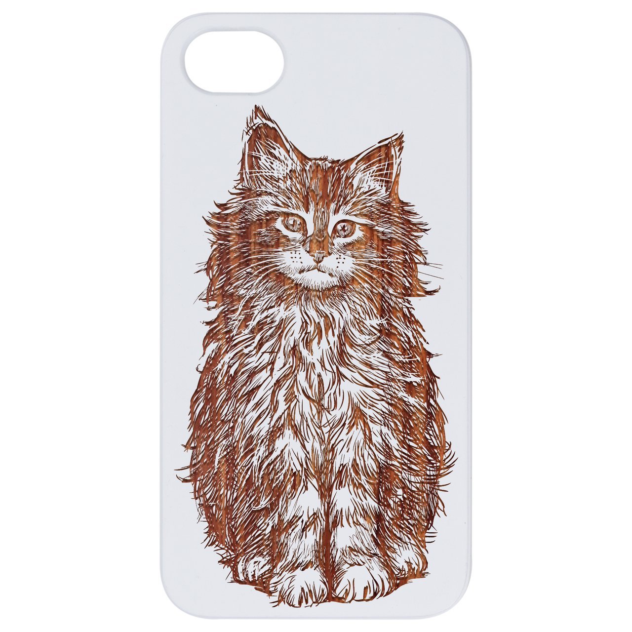Fluffy Cat - Engraved - giftsforintroverts.com