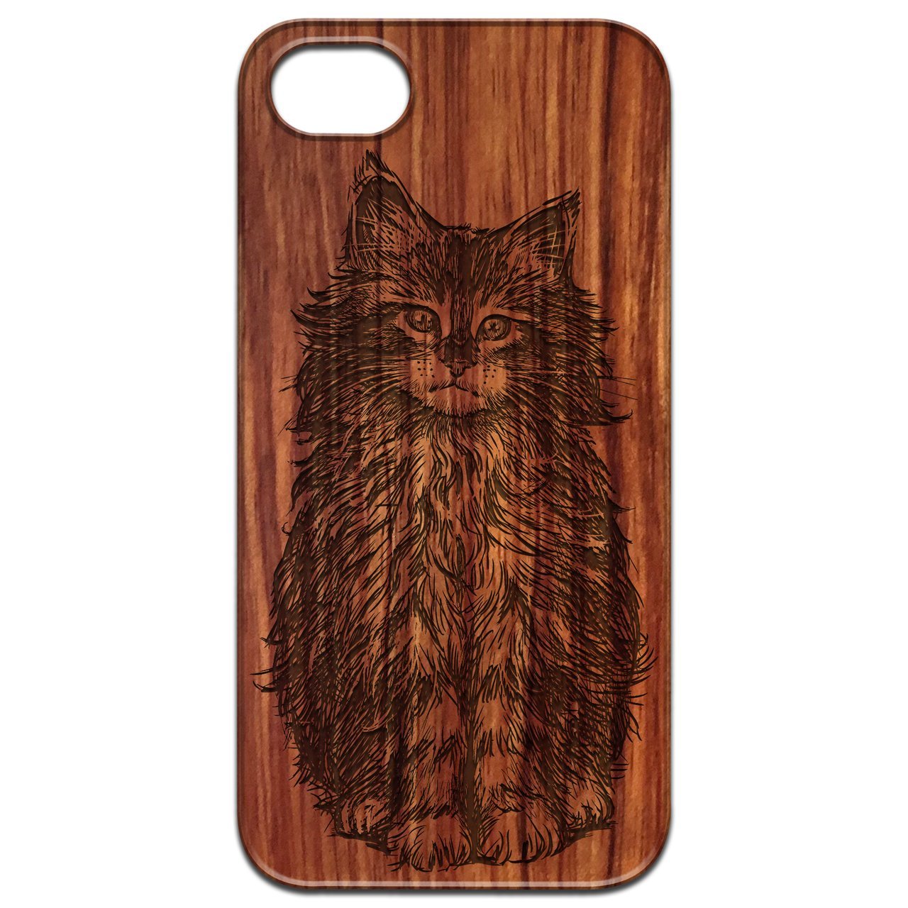 Fluffy Cat - Engraved - giftsforintroverts.com