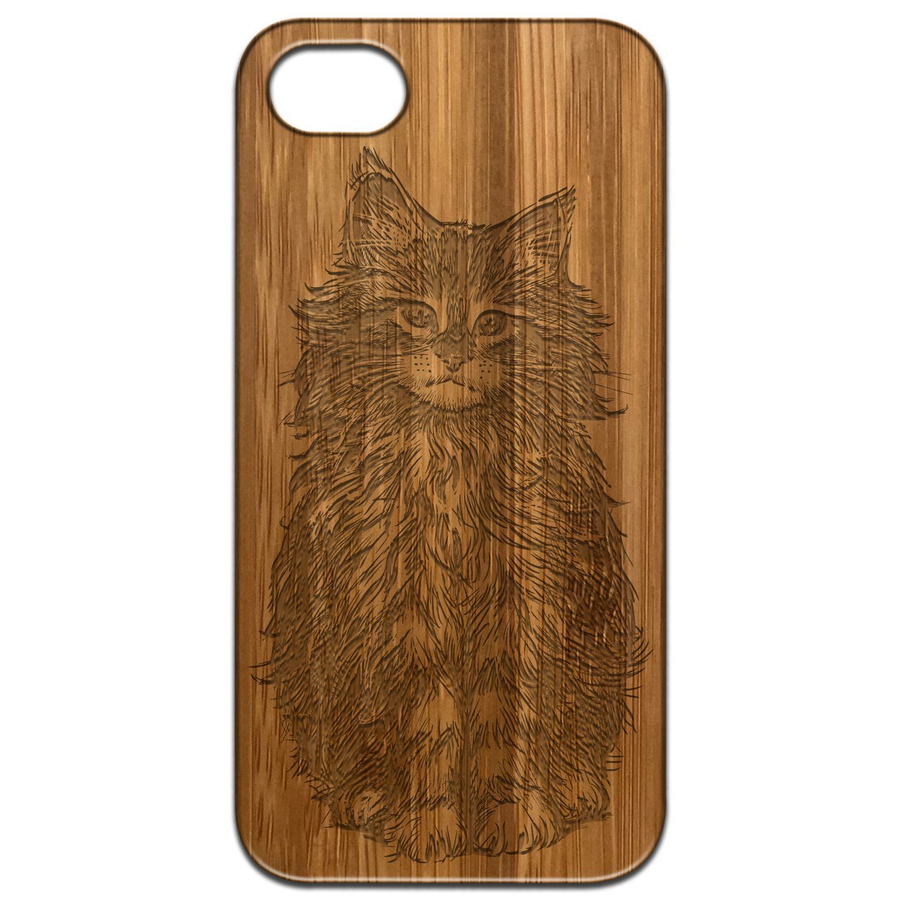 Fluffy Cat - Engraved - giftsforintroverts.com