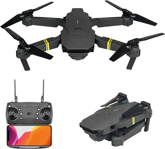 Foldable Quadcopter Drone 720P/1080P/4k HD RC - introvertgiftboxes.com