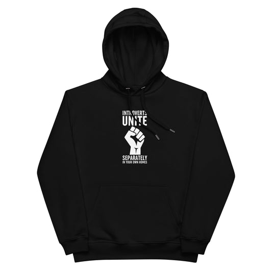 "Introverts Unite!" Unisex Hoodie - giftsforintroverts.com