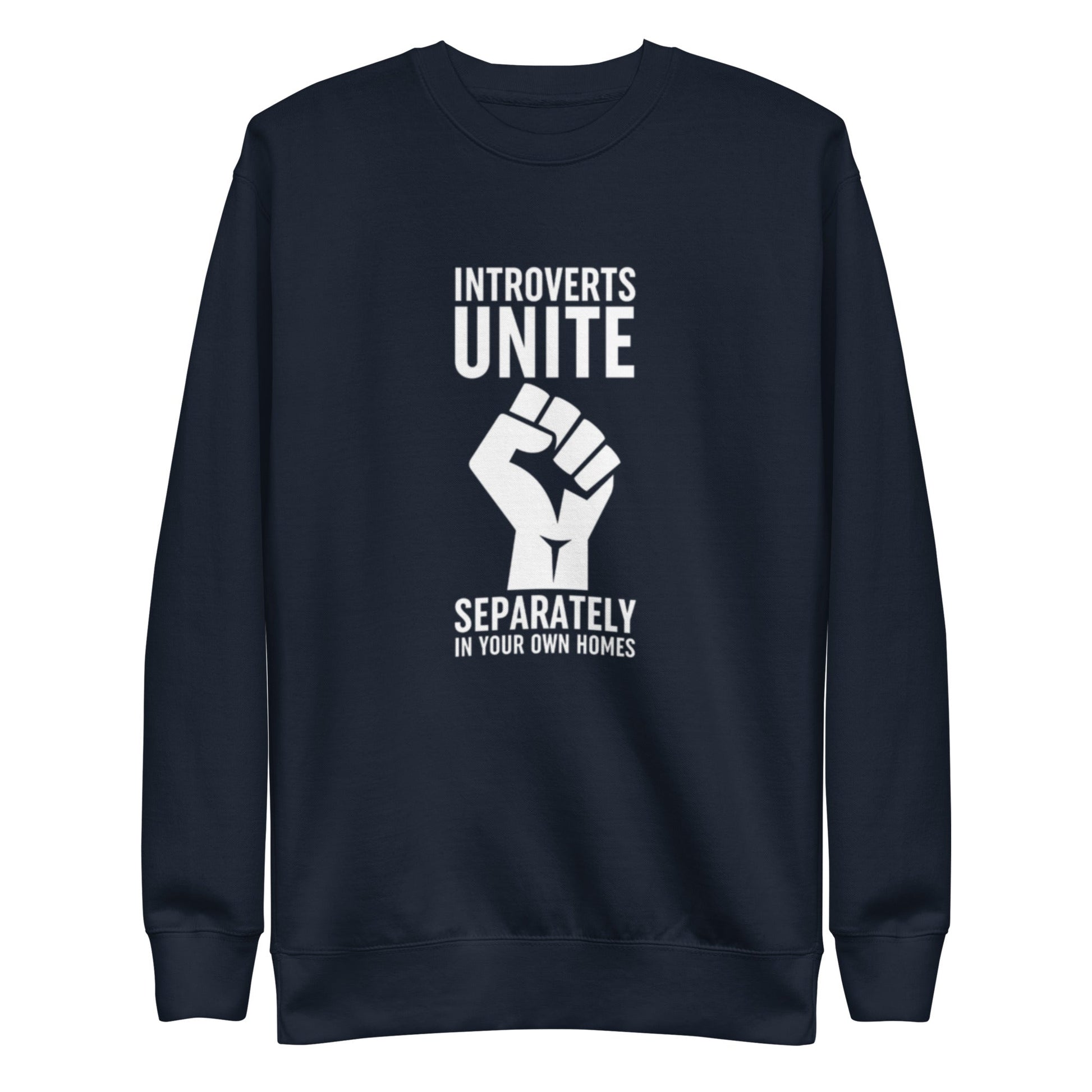 "Introverts Unite!" Unisex Sweatshirt - giftsforintroverts.com