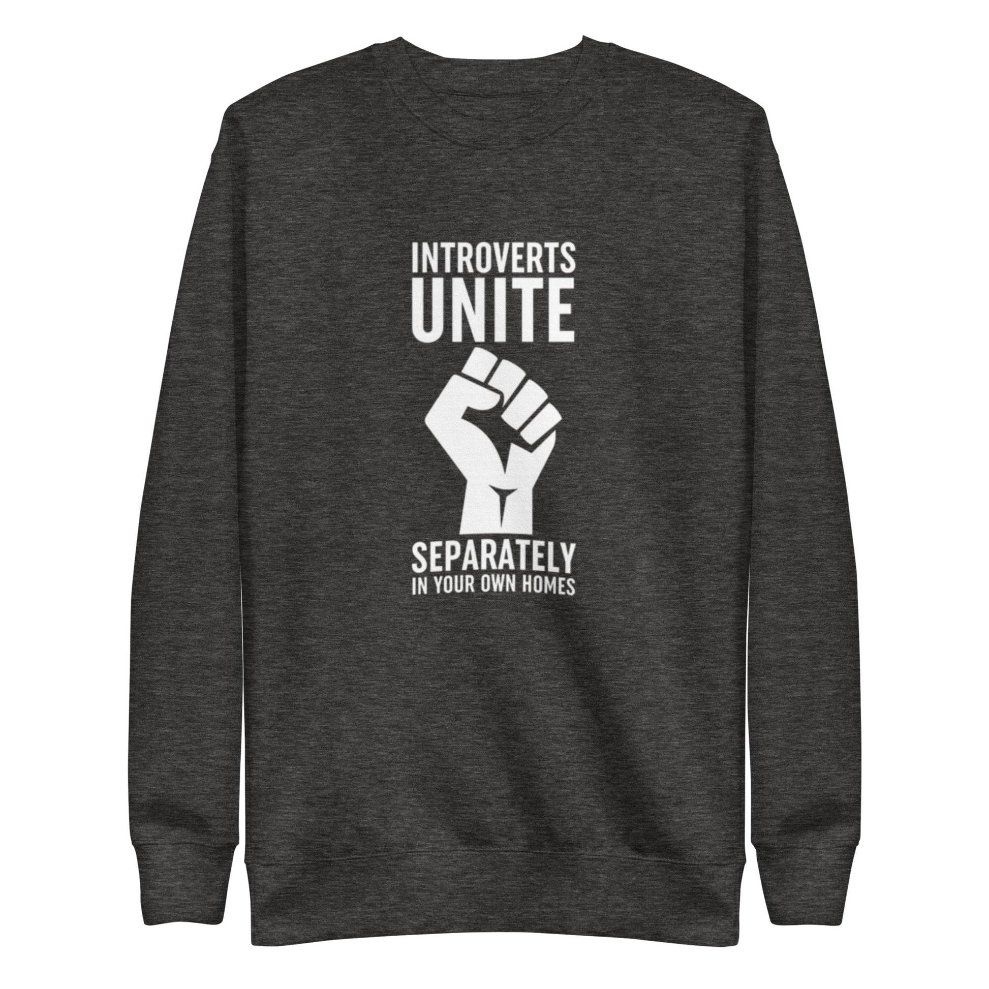 "Introverts Unite!" Unisex Sweatshirt - giftsforintroverts.com
